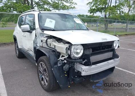 2016 Jeep Renegade Limited from USA, damaged, VIN ZACCJBDT7GPD46240